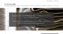 Desktop Screenshot of cavcorp.co.nz